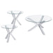 Alexa - Round Coffee And End Table Set Furniture Max