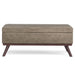 Owen - Multifunctional Square Coffee Table Storage Ottoman Simpli-Home