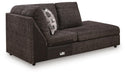 Lentiz - RAF Corner Chaise - Onyx Signature Design by Ashley®