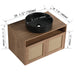 Bathroom Vanity & Art Sink, 2 Soft Close Doors, Float Mounting Design Home Essentials
