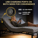 Adjustable Bed Base Frame With Wireless Remote, 4 USB Ports, Under Bed Nightlights, Zero Gravity Daily Nest