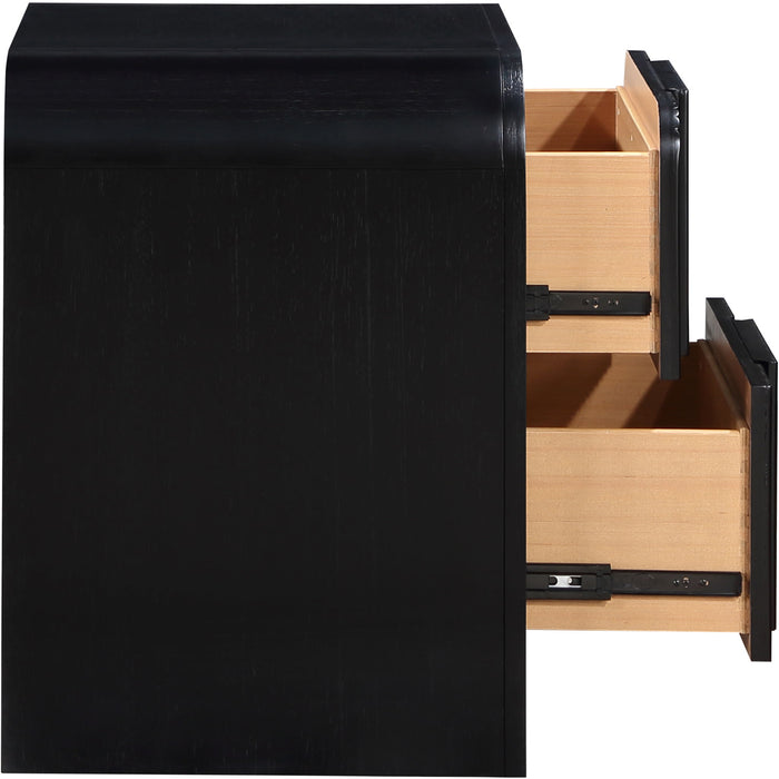 Fluted - Night Stand Meridian Furniture