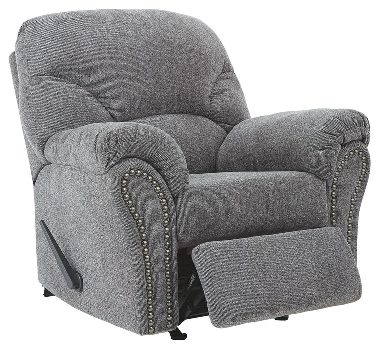 Allmaxx - Pewter - Rocker Recliner