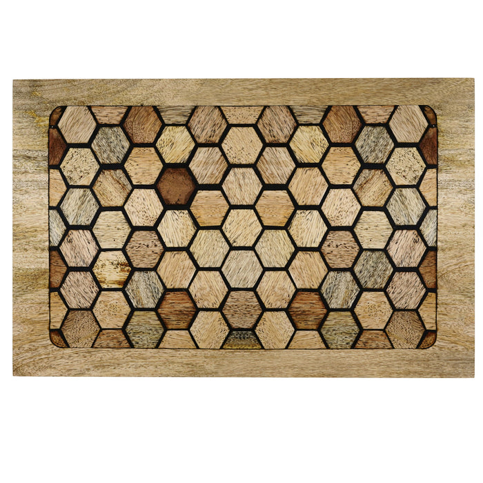Davisville - C Side Table - Natural Simpli-Home