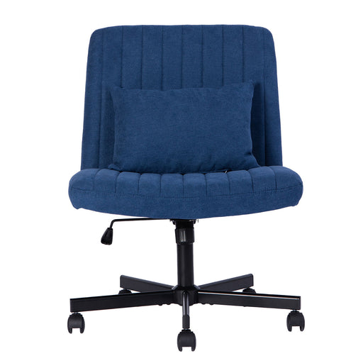 Criss Cross Office Chair With Adjustable Height, Ergonomic Design Home Essentials