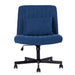Criss Cross Office Chair With Adjustable Height, Ergonomic Design Home Essentials