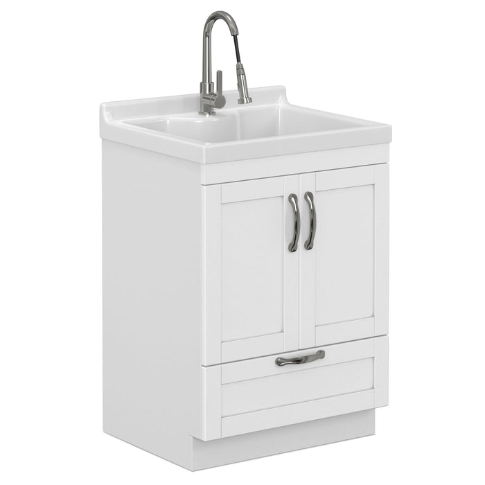 Maile - All-In-One Laundry Utility Sink And Cabinet Simpli-Home