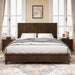 Platform Bed Frame & Tall Headboard Home Essentials