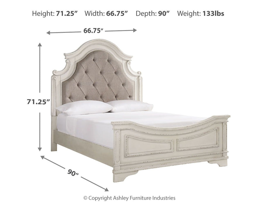Realyn - Upholstered Panel Bed Signature Design by Ashley®