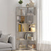 L-Shaped Corner Bookshelf Home Essentials