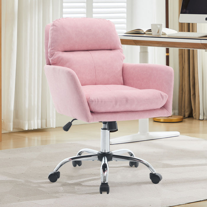 Office Chair With Adjustable Height, Ergonomic Design Home Essentials