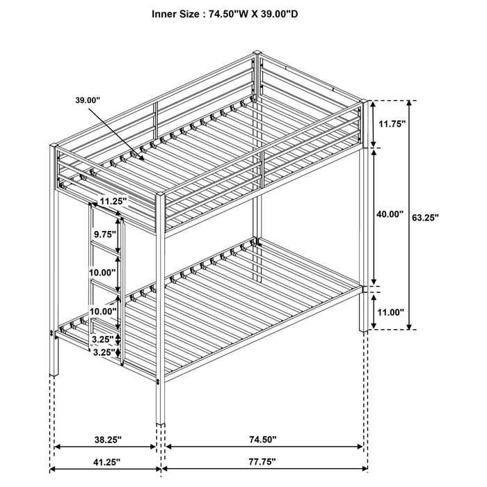 Jarren - Bunk Bed Furniture Max