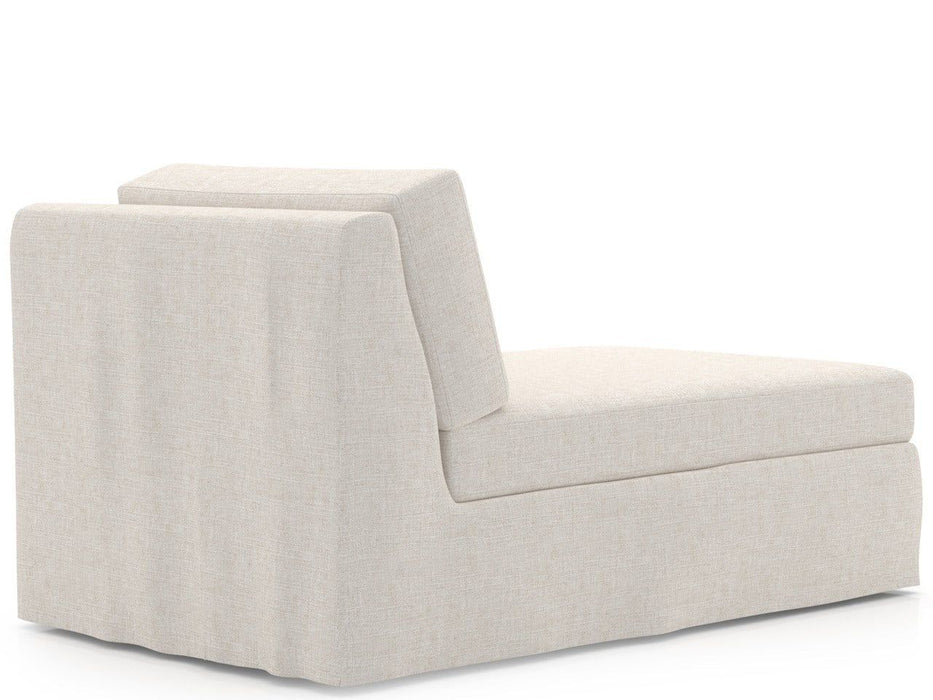 Ryman - Slipcover Chaise RAF, Special Order - White Universal Furniture