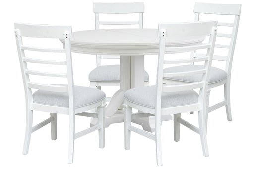 Charleston - Extendable 48" Round Dining Table Set Magnussen Furniture