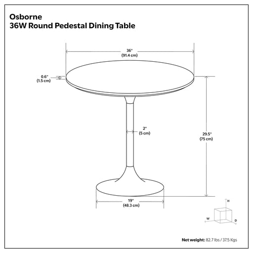 Osborne - Dining Table Simpli-Home
