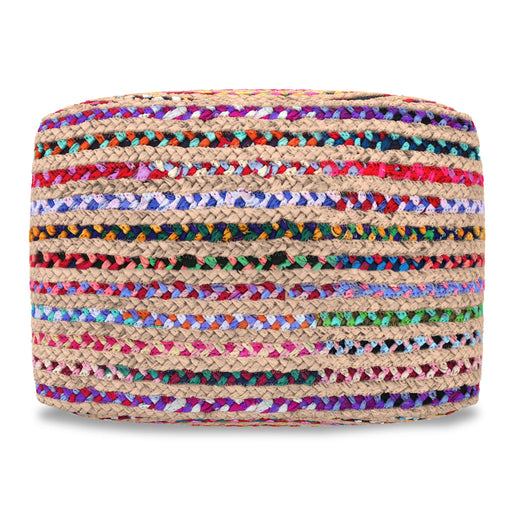 Margo - Square Pouf - Multicolor Simpli-Home