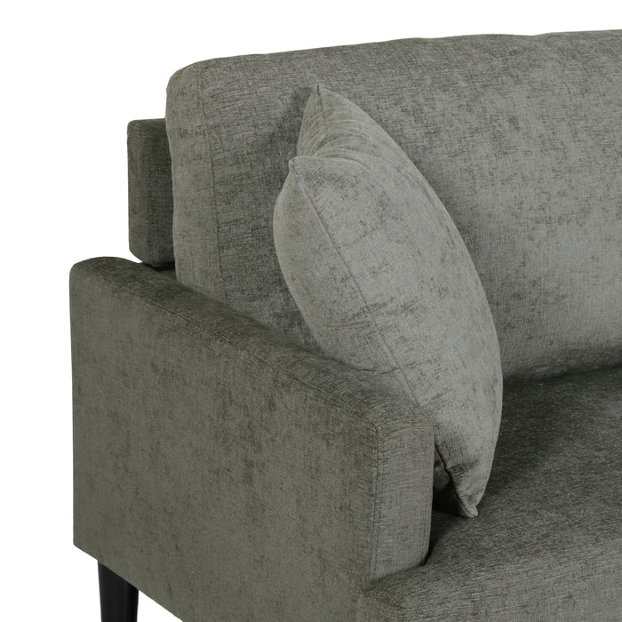 3 Seater Sofa - Gray / Fabric