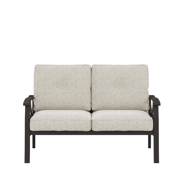 All-Weather Loveseat 2 Seats Sofa With Cushions