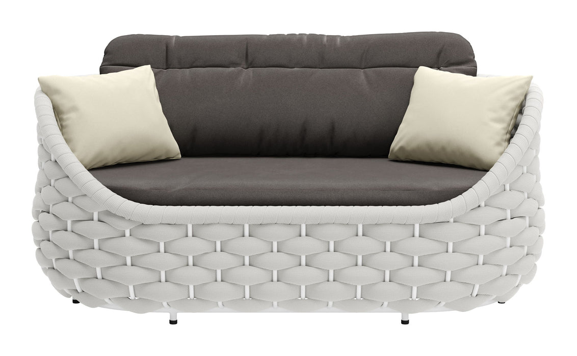 Coral Reef - Loveseat - Gray Zuo Modern