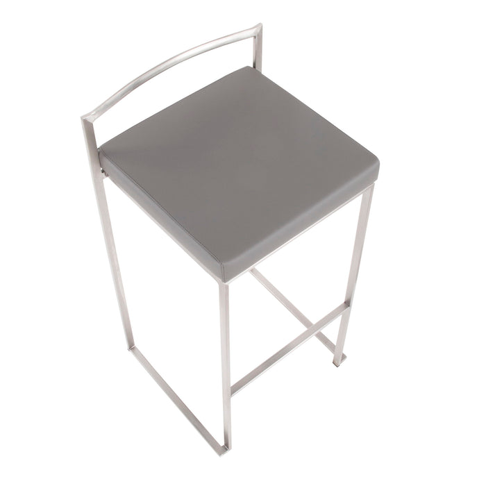 Fuji - Contemporary And Elegant Design Stackable Barstool Lumi Source