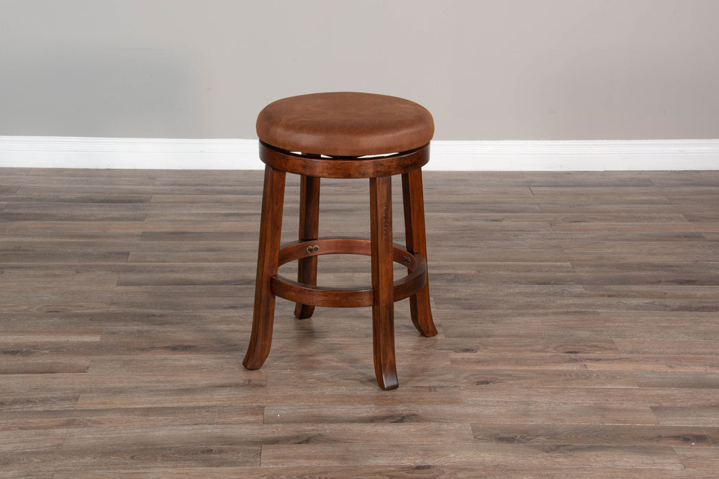 Santa Fe - Swivel Stool With Cushion Seat