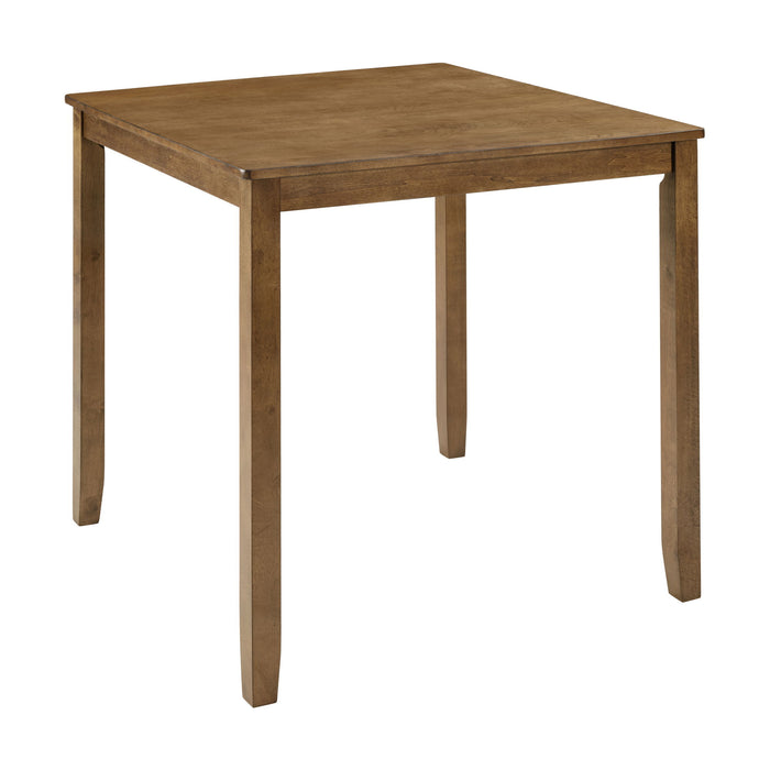 Dining Square 4 Person Counter Height Table, Only The Table - Oak Home Essentials