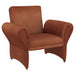 Whitney - Accent Armchair - Rusty Orange Furniture Max