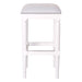 Square Stool With Upholstered Seat Home Essentials