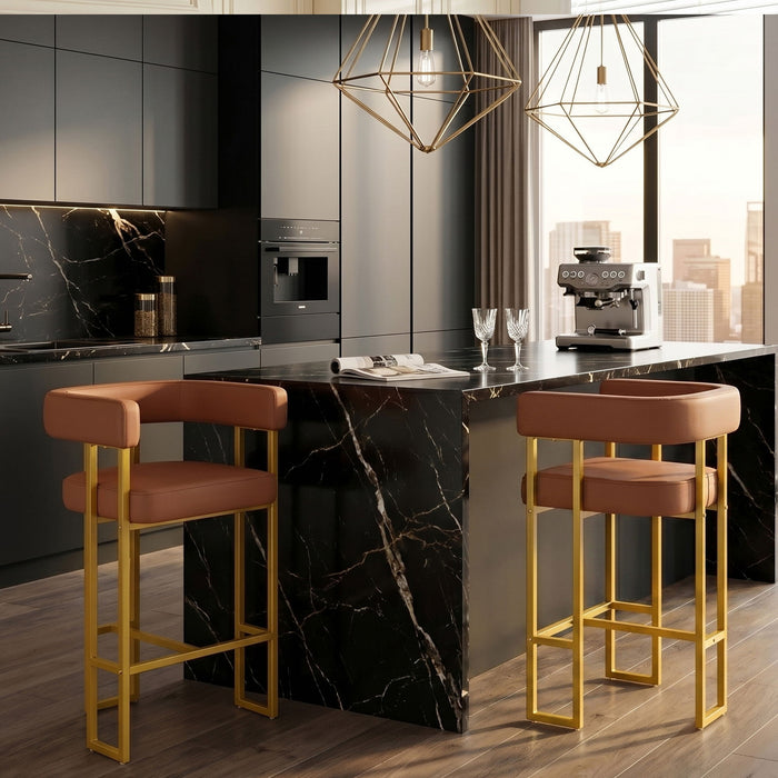 Modern Counter Height Bar Stools With U - Shaped Home Essentials