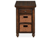 Cottage Lane - Wood Rectangular Chair Side End Table - Coffee Magnussen Furniture
