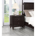 Niguel - 2 Drawer Nightstand With Felt Lined Top Drawer - Brown Furniture Max