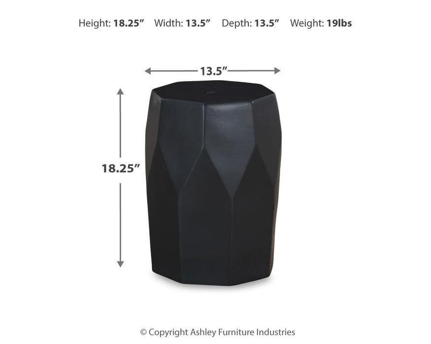 Rhysworth - Stool - Black Signature Design by Ashley®