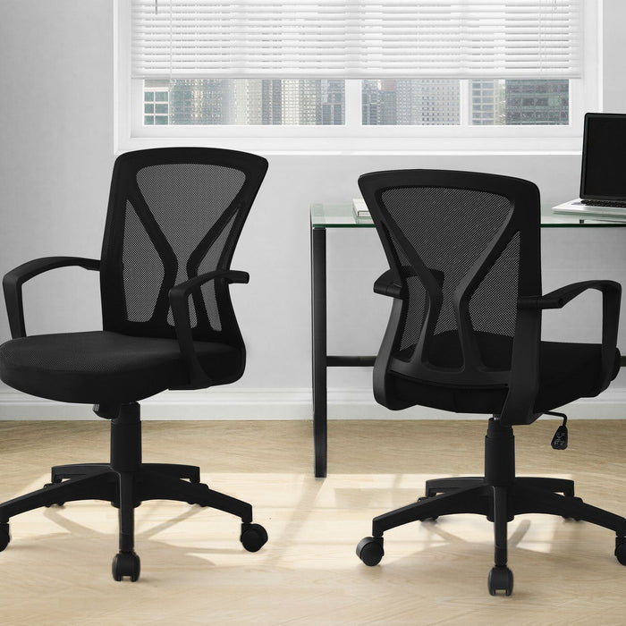 Office Chair, Adjustable Height, Swivel, Ergonomic, Mesh, Contemporary & Modern 8th Street