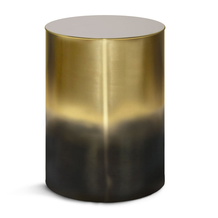Curtis - Ombre Metal Cylinder Accent Table Simpli-Home