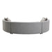 Ivria - Sectional Sofa With 9 Pillows - Gray Boucle ACME