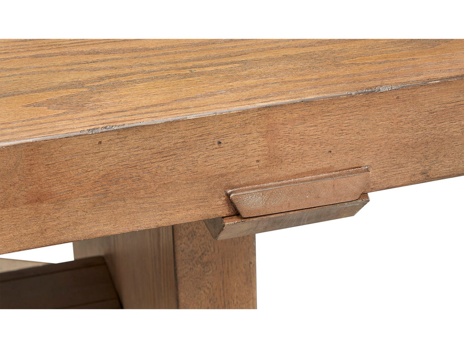 Lindon - Trestle Dining Table - Light Brown Magnussen Furniture