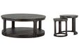Boswell - Round Cocktail Table Set Magnussen Furniture