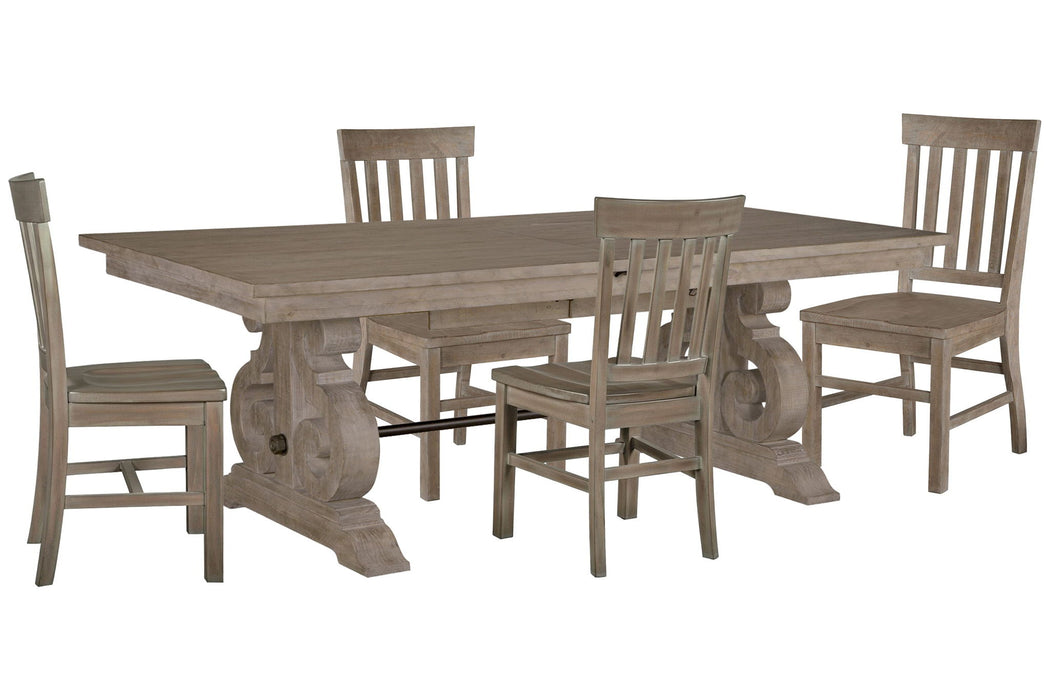 Tinley Park - Extendable Rectangular Dining Table Set Magnussen Furniture