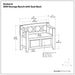Amherst - Small Transitional Entryway Storage Bench Simpli-Home