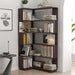 L-Shaped Corner Bookshelf Home Essentials