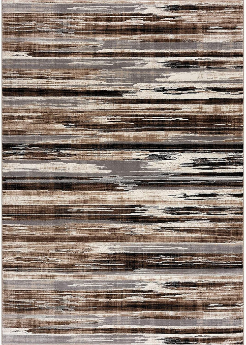 10' Striped Dhurrie Runner Rug - Beige