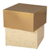 Cinza - Side Table - Gold / Beige Zuo Modern