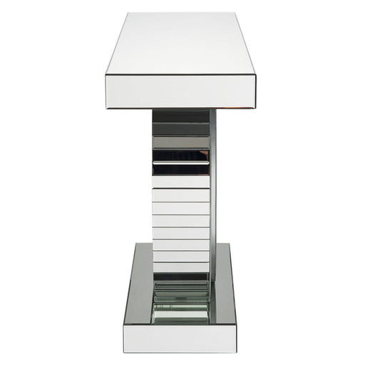 Nysa - 47"L Console Table - Mirrored & Faux Crystals ACME