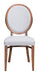 Regents - Dining Chair (Set of 2) - Walnut / Light Gray Zuo Modern