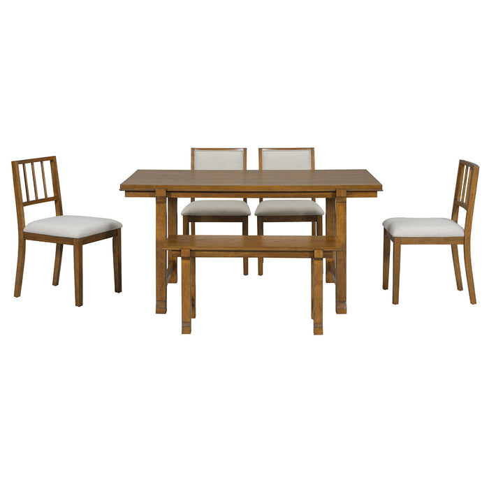 6 Piece Kitchen & Dining Room Furniture Hearth and Haven