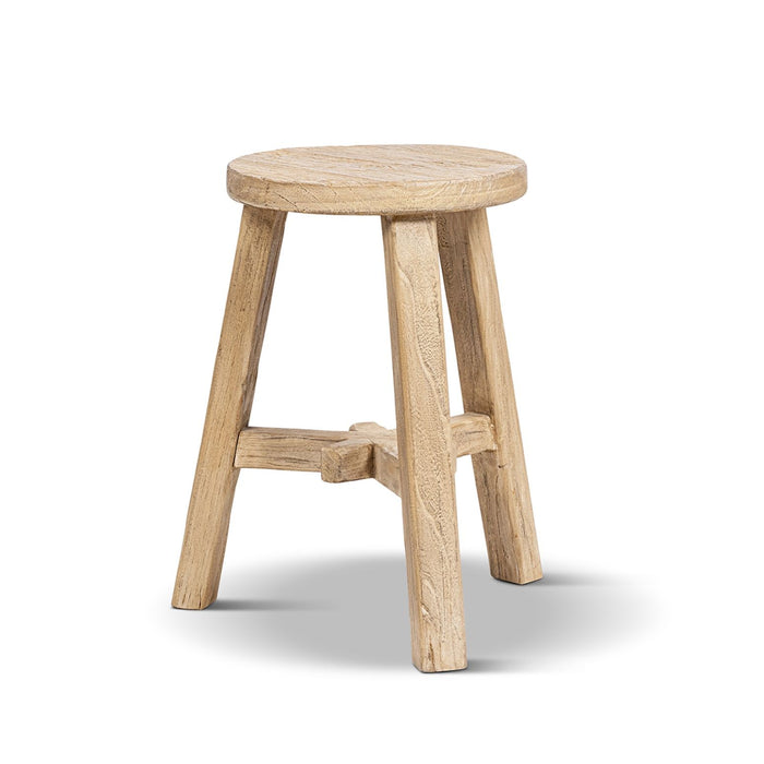 Linden - Round Stool - Light Brown Jennifer Taylor Home