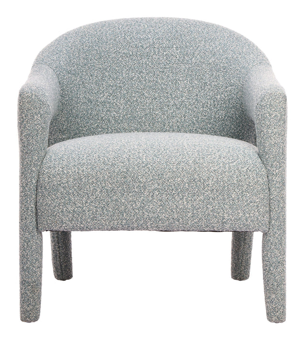 Eluma - Accent Chair - Dusty Teal Zuo Modern