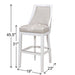 Modern Swivel Stool With Tall Back Home Essentials
