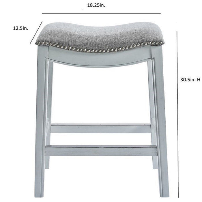 Modern Stool & Nail Head Detailing Home Essentials