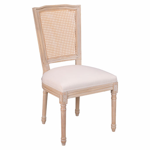 Upholstered Dining Chairs With T - Shaped Back (Set of 2) - Beige Home Essentials